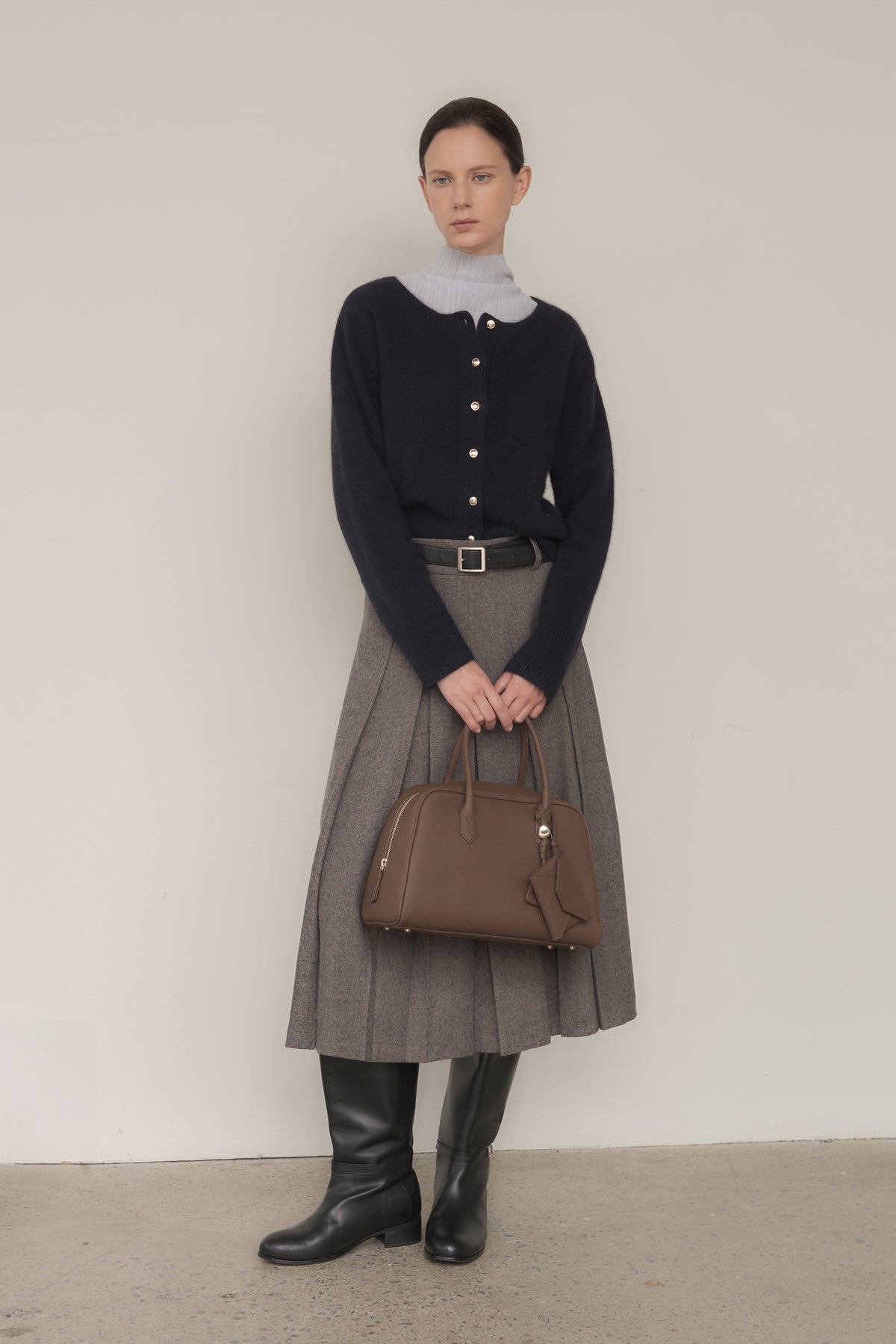 UMER_MRRV) TR Origin Boston Bag Brulee Brown