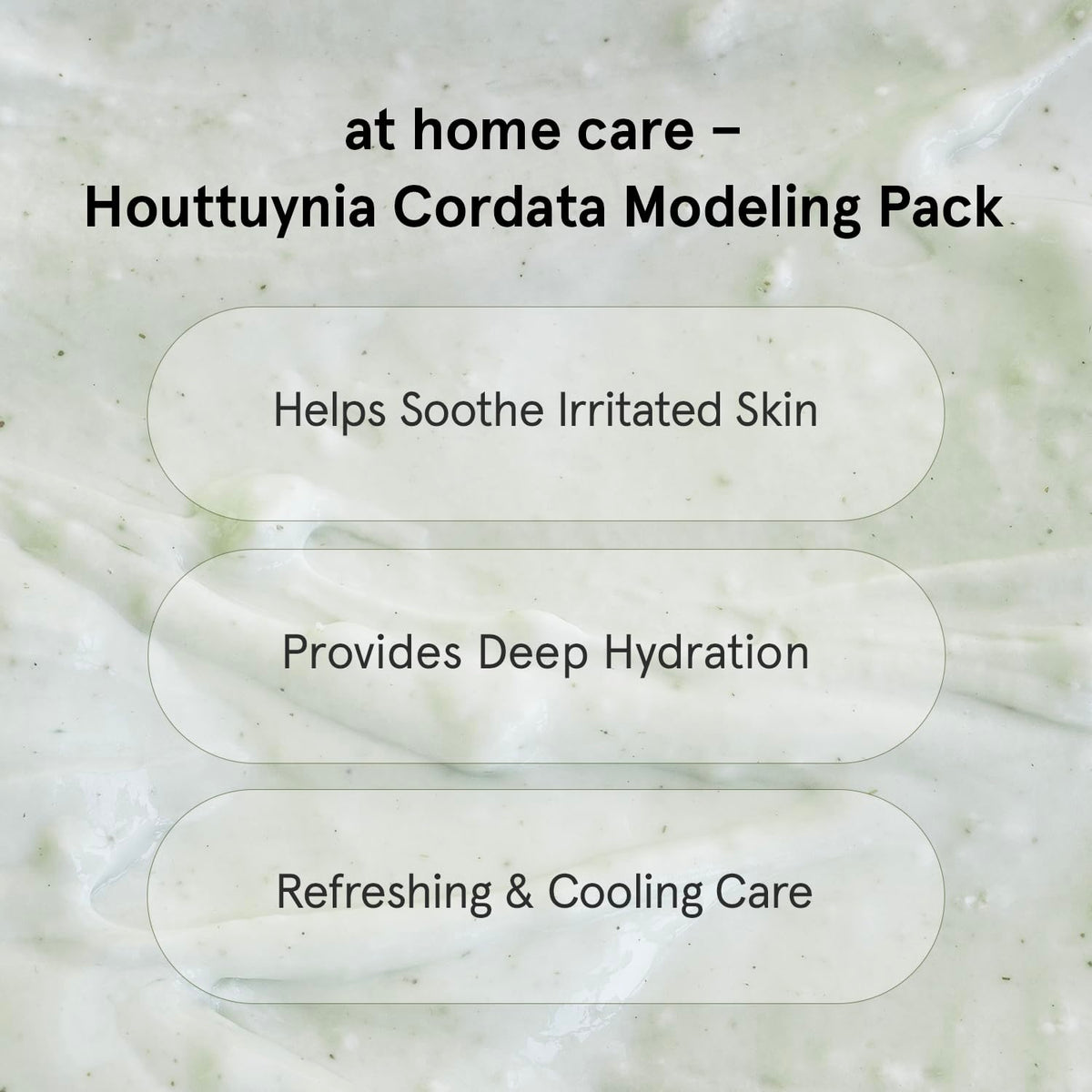 ONE THING Houttuynia Cordata Modeling Pack 20g × 7ea