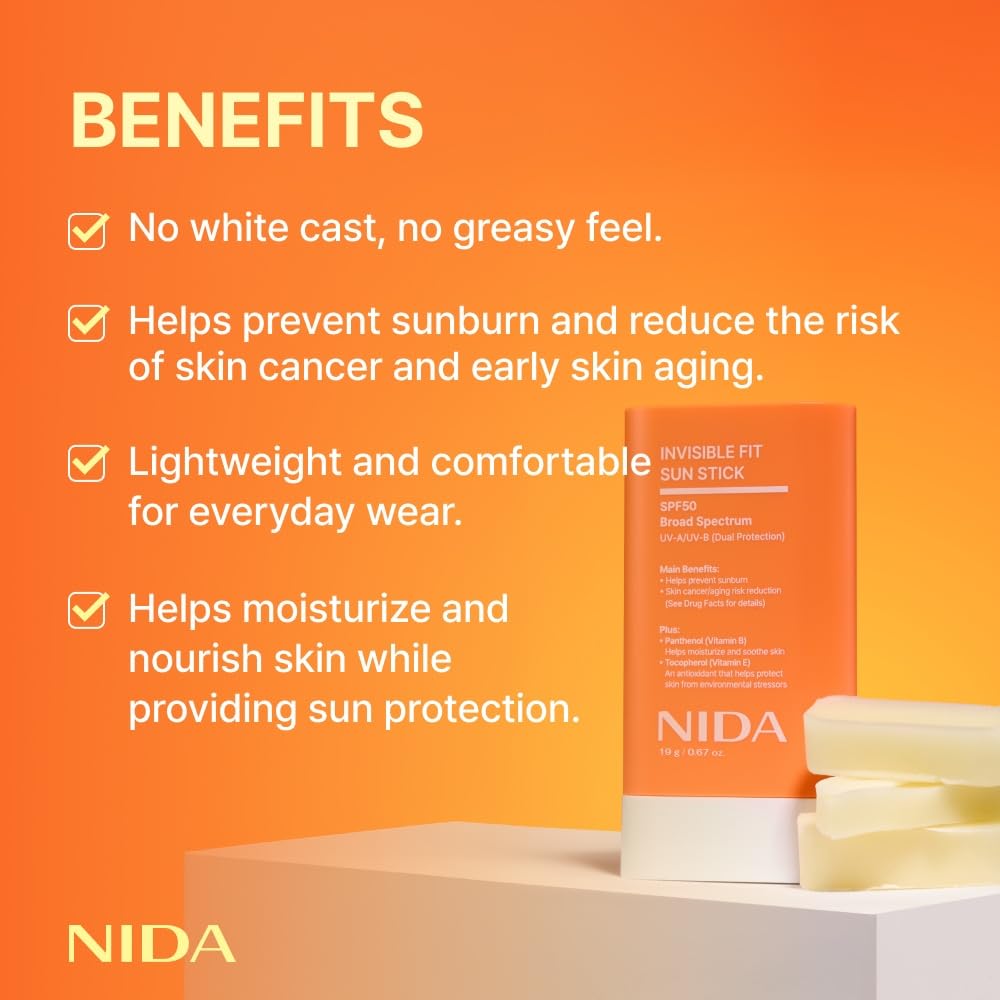 NIDA Invisible Fit Sun Stick