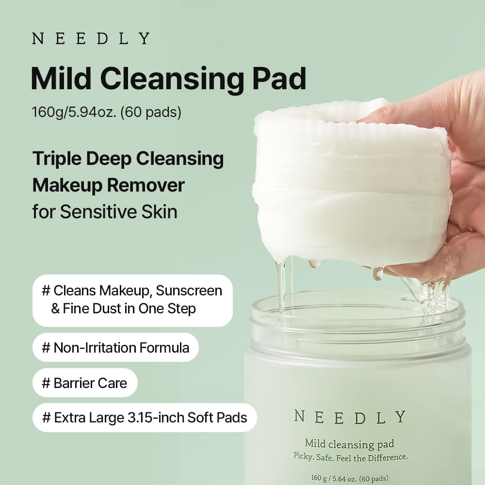 NEEDLY Mild Cleansing Pad (60 Pads)
