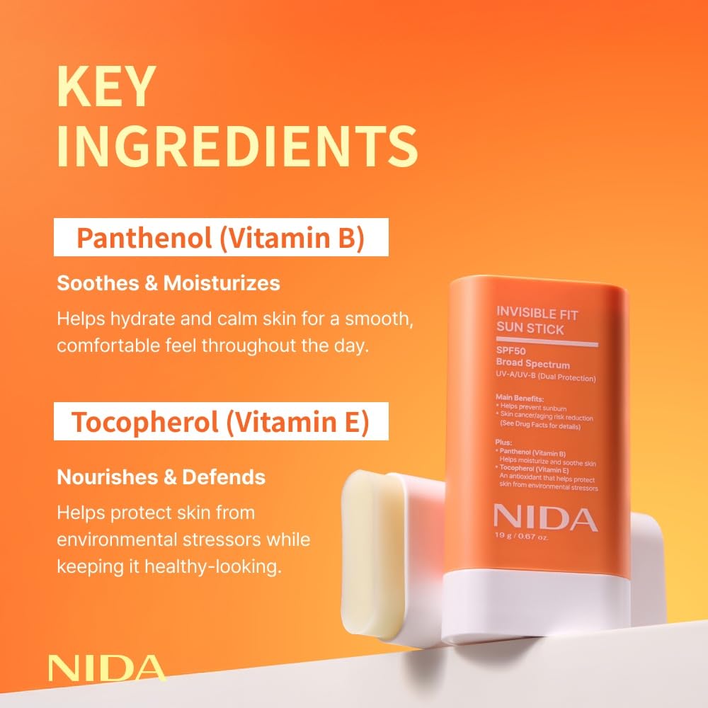 NIDA Invisible Fit Sun Stick