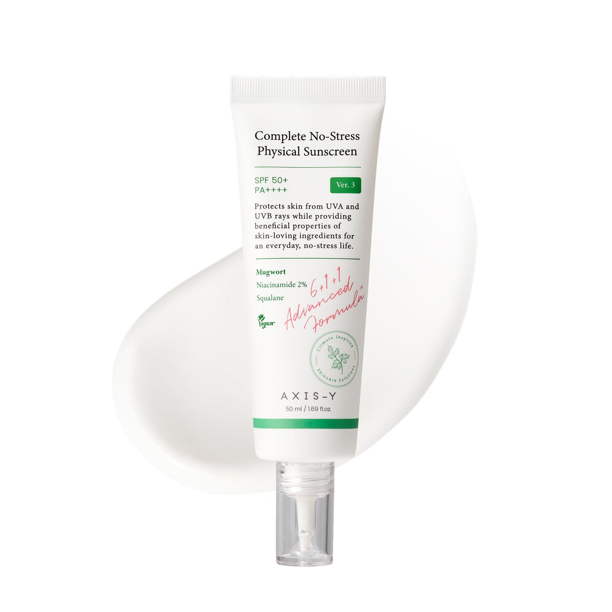 AXIS-Y Complete No-Stress Physical Sunscreen V.3 50 ml