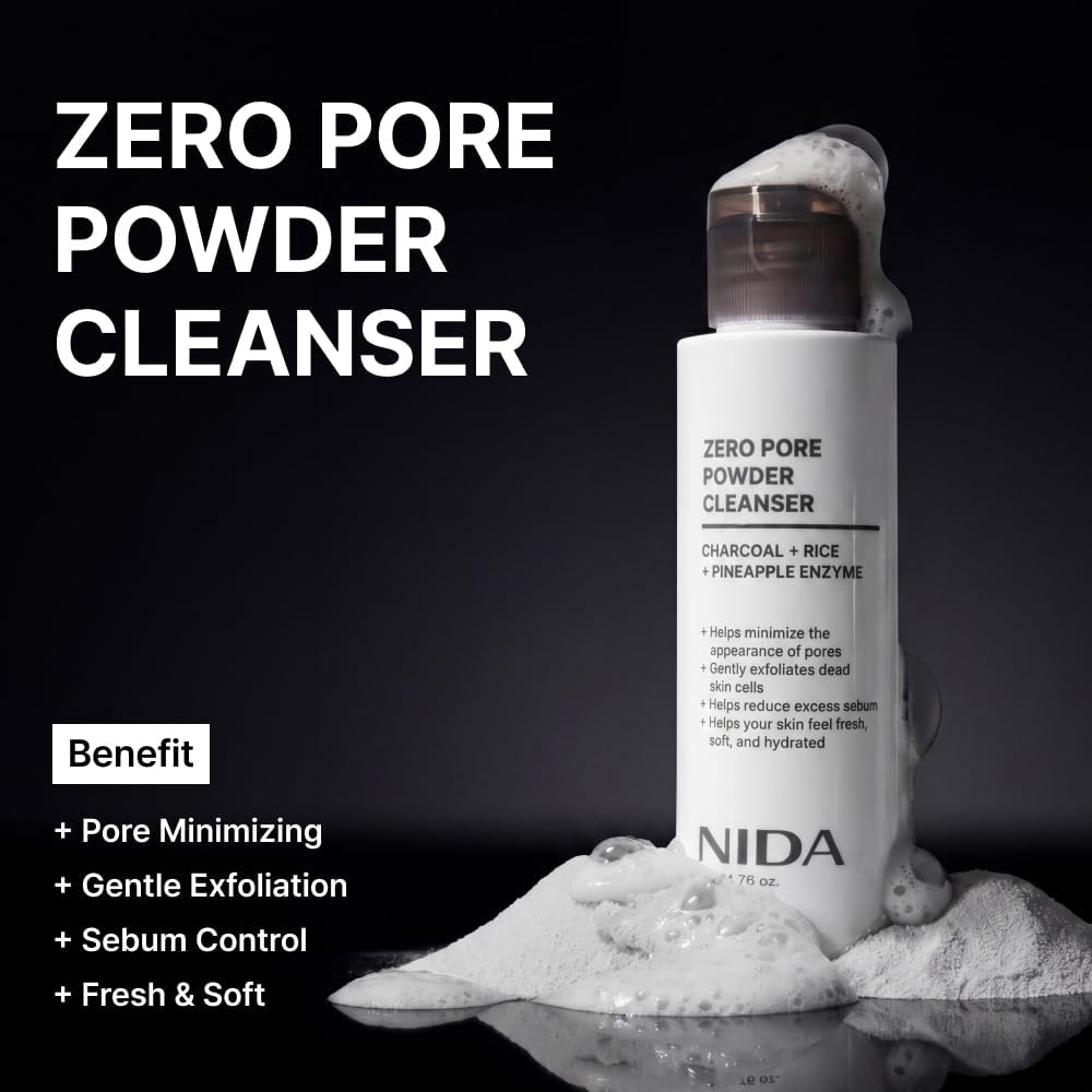 NIDA Zero Pore Powder Cleanser
