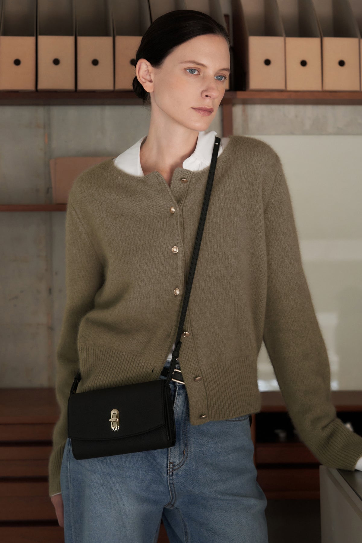 UMER_MRRV) TR Mariel WOC Chain Bag Black