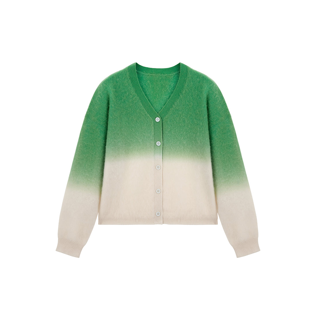 Celebshop Edition Gradient V neck Cardigan