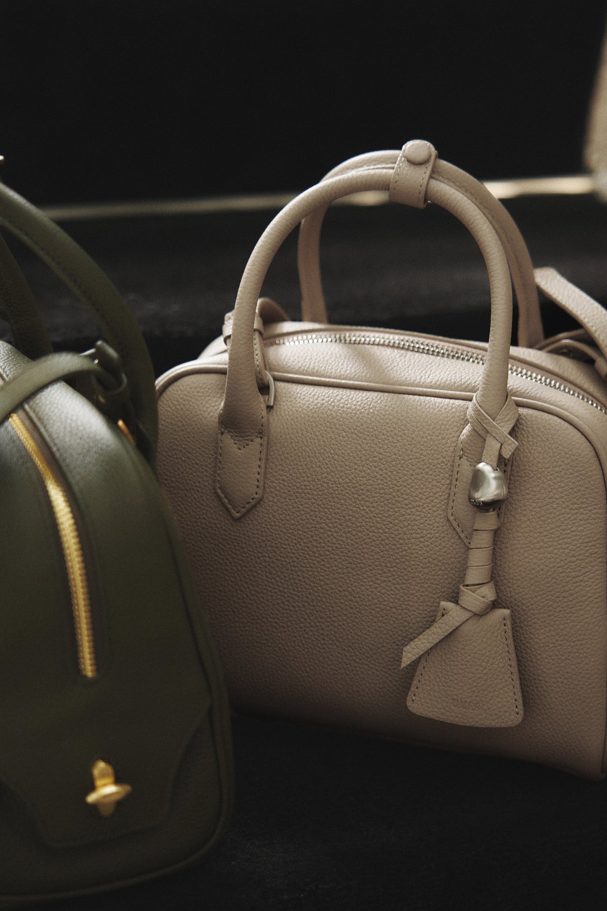 UMER_MRRV) TR Origin Boston Mini Bag Taupe Beige