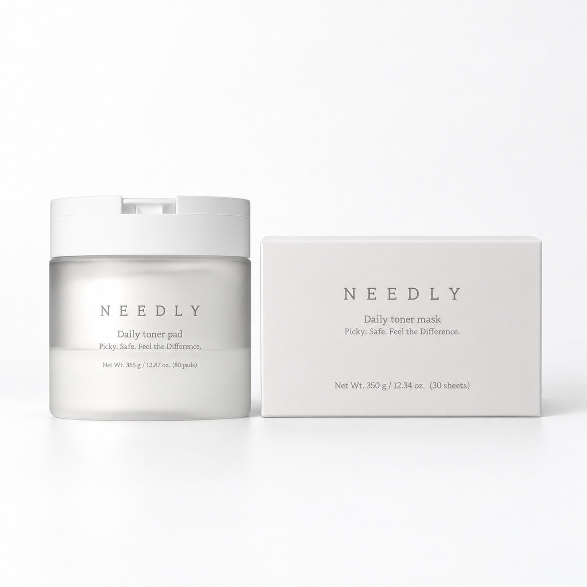 NEEDLY Daily Toner Pad & Mask Duo (Daily Toner Pad (80 Pads)+Daily Toner Mask 30 Sheets)