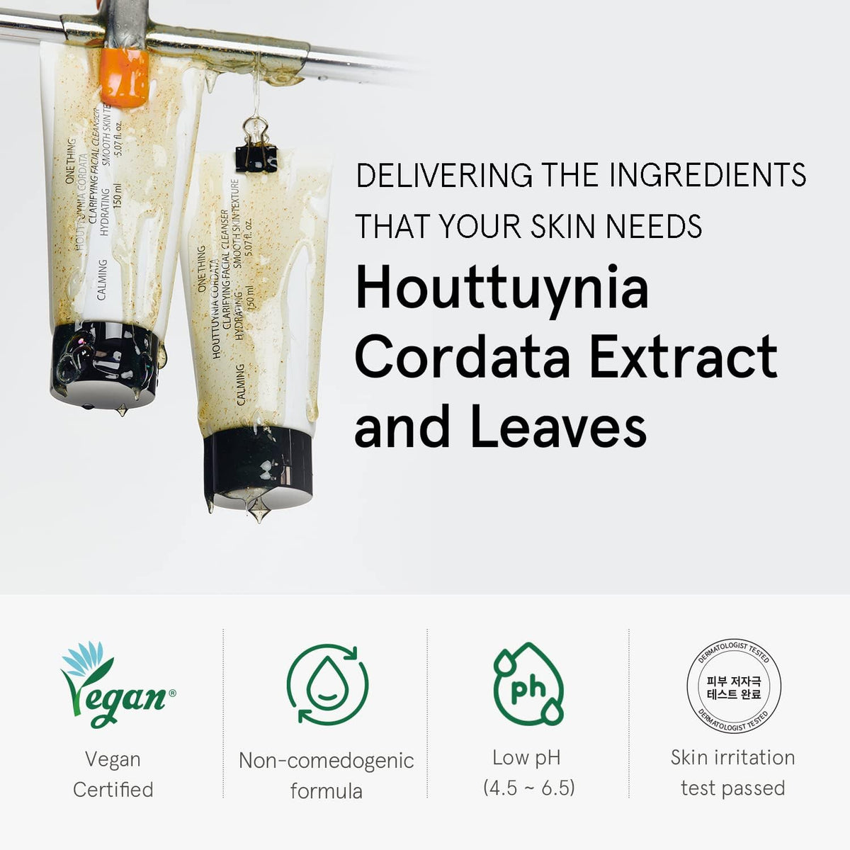 ONE THING Houttuynia Cordata Clarifying Facial Cleanser 150ml