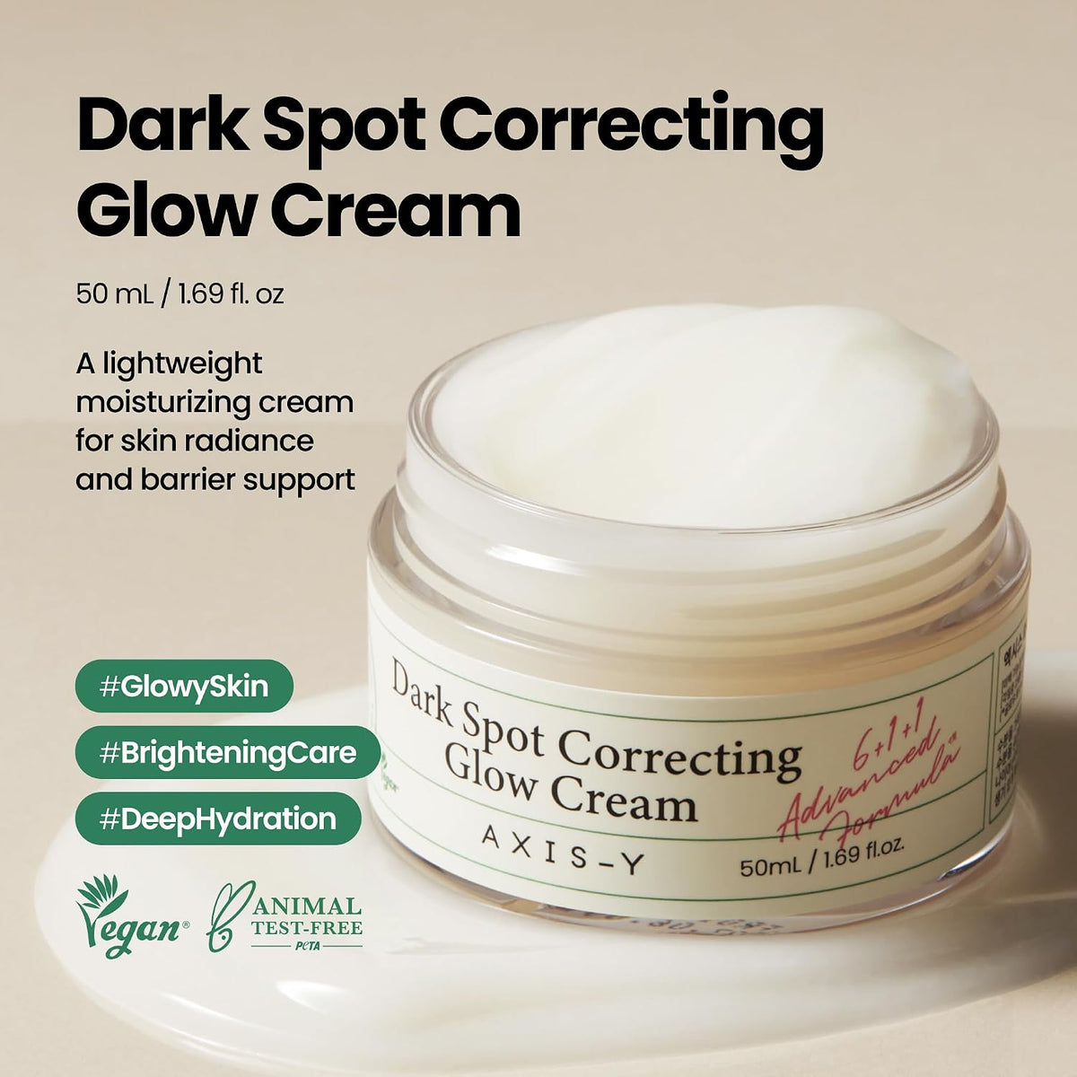 AXIS-Y Dark Spot Correcting Glow Cream 50 ml