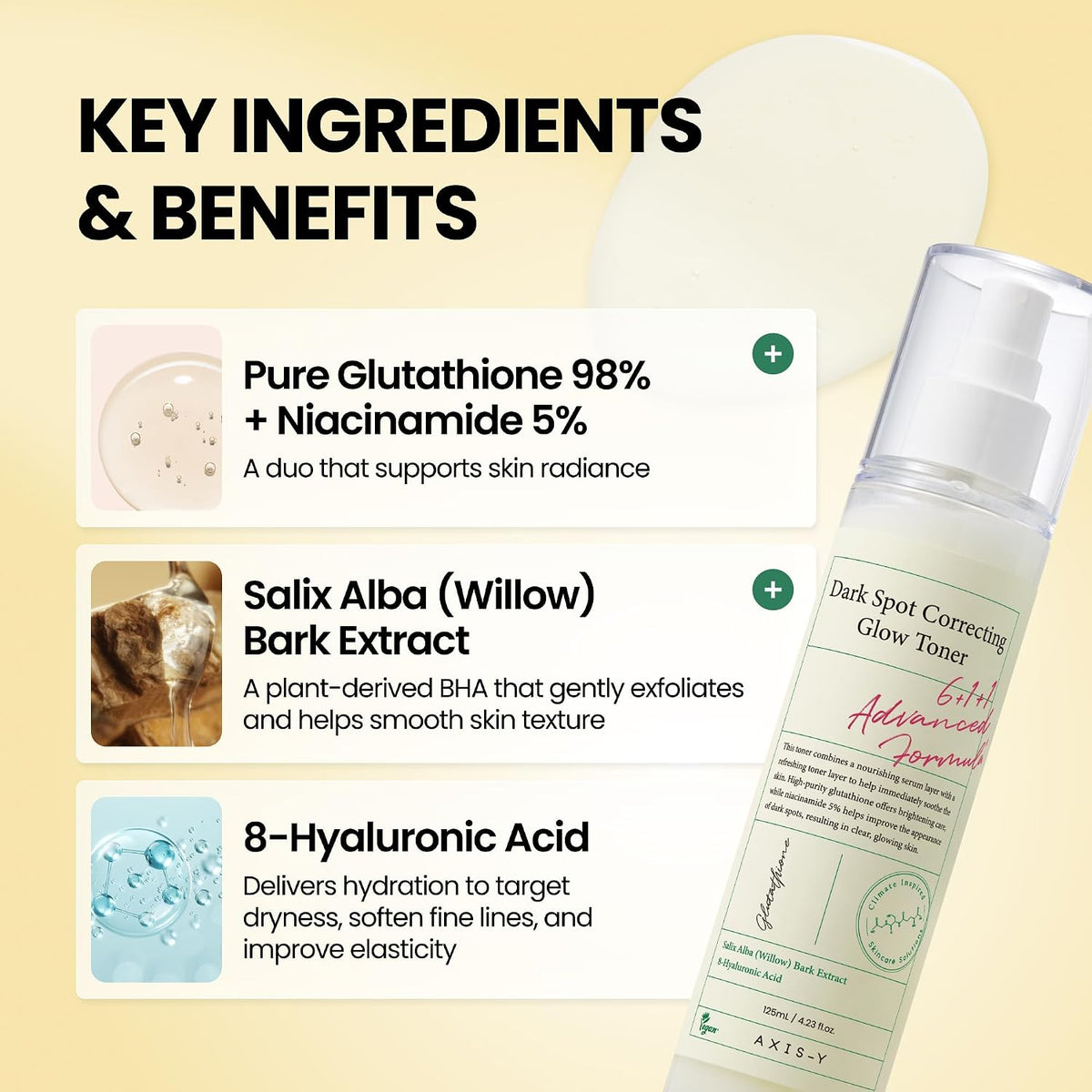 AXIS-Y Dark Spot Correcting Glow Toner 125 ml