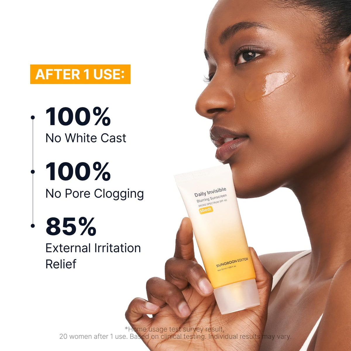 SUNGBOON Daily Invisible Blurring Sunscreen 50ml SPF 40