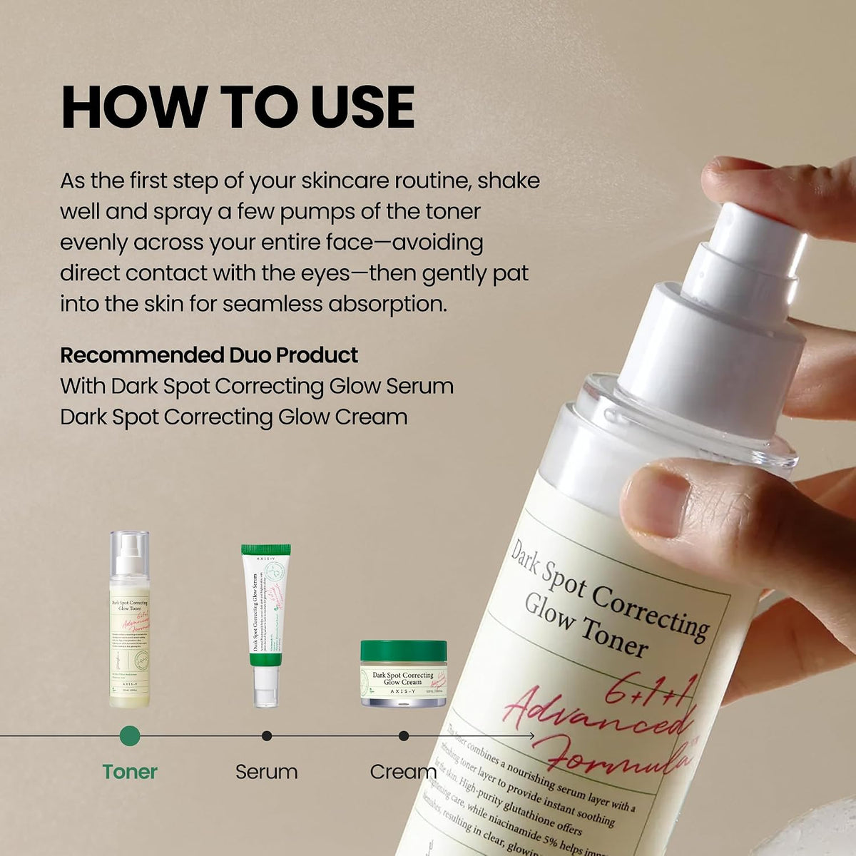AXIS-Y Dark Spot Correcting Glow Toner 125 ml