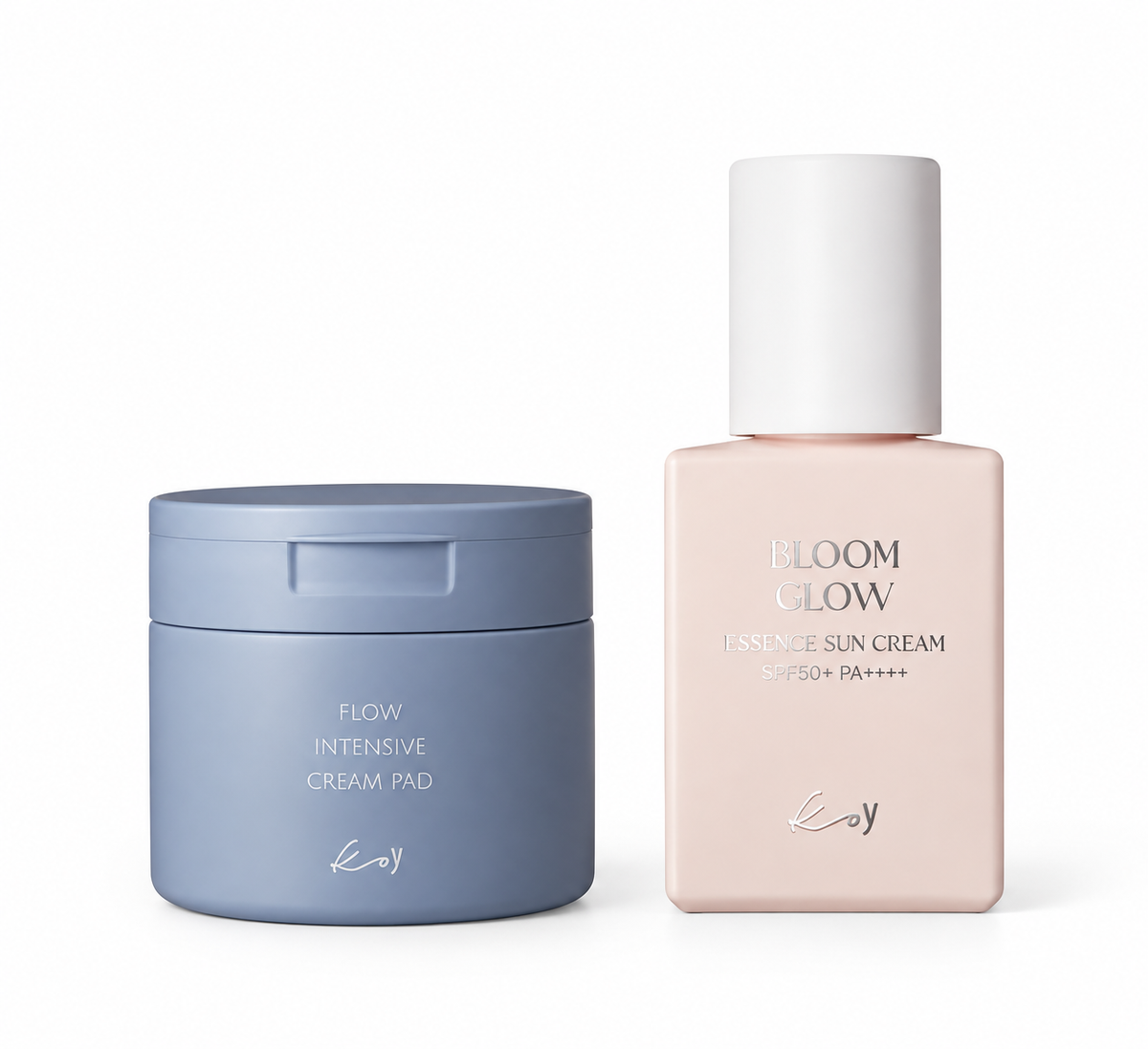KOY Glow Prep & Protect Duo (Flow Intensive Cream Pad+Bloom Glow Essence Sun Cream)