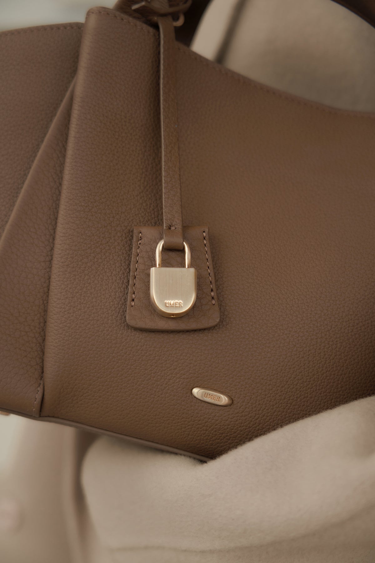 UMER_MRRV) TR Claire Bag Marron Camel