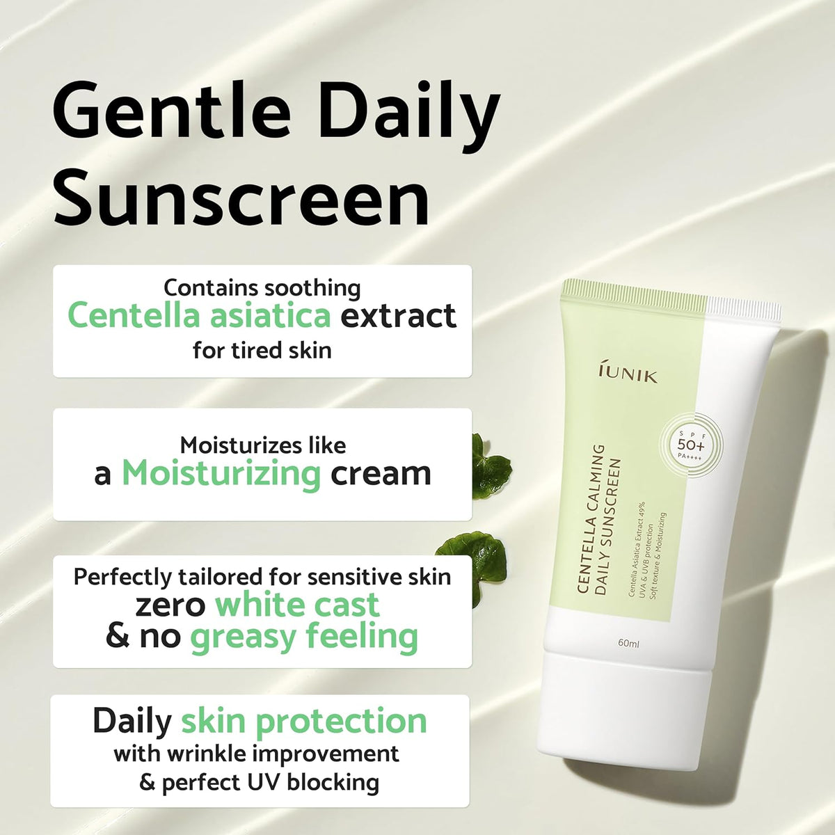 iUNIK Centella Calming Daily Sunscreen