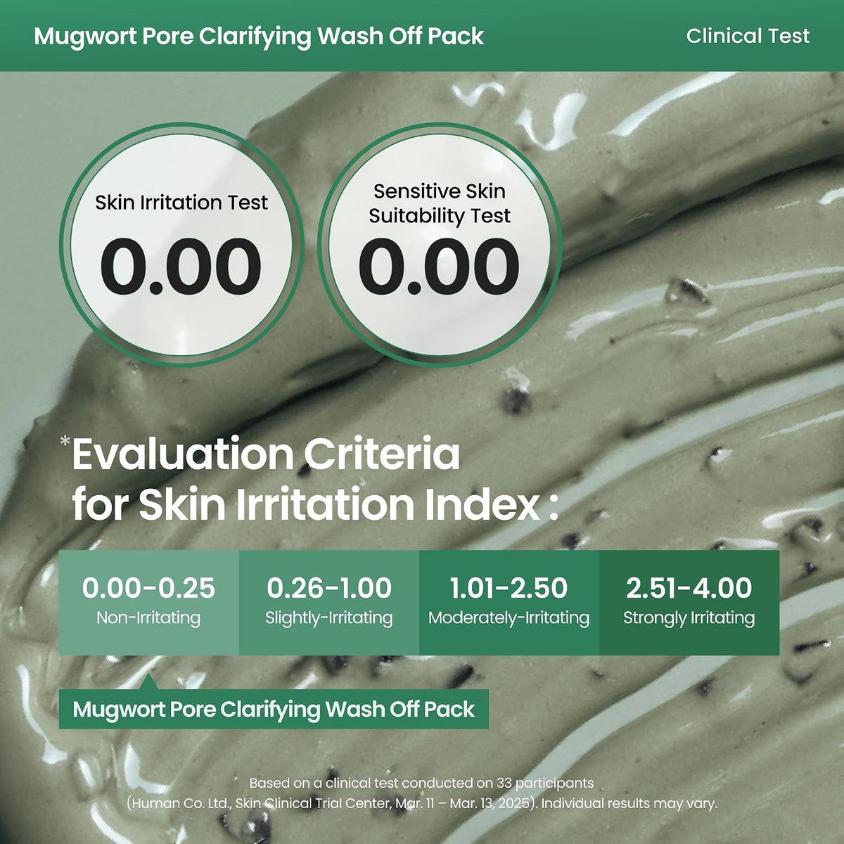 AXIS-Y Mugwort Pore Clarifying Wash Off Pack 100 ml