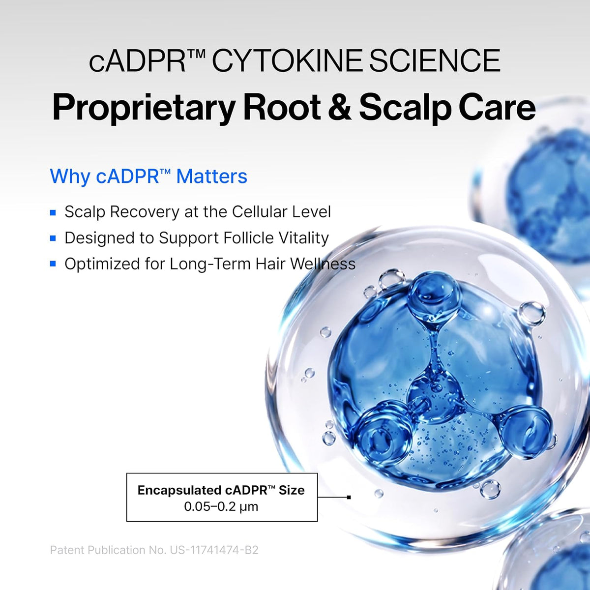 Refilled Cytokine Booster pro 70ml Hair Growth Serum for Moisturizing Scalp Care