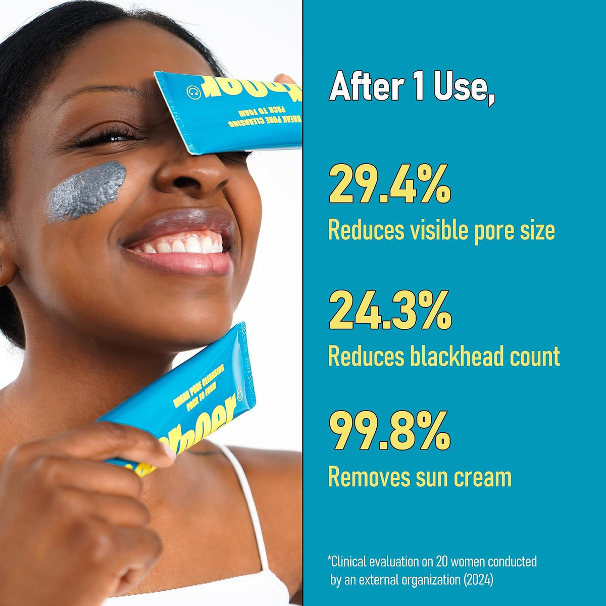 deardoer Break Pore Cleansing Pack to Foam