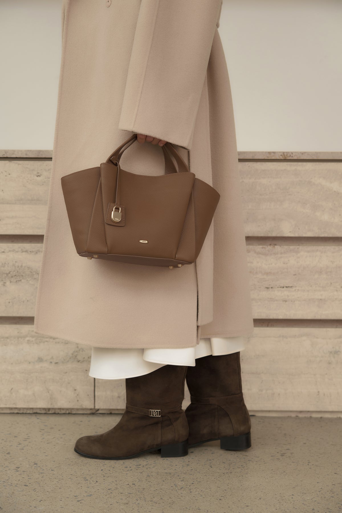 UMER_MRRV) TR Claire Bag Marron Camel