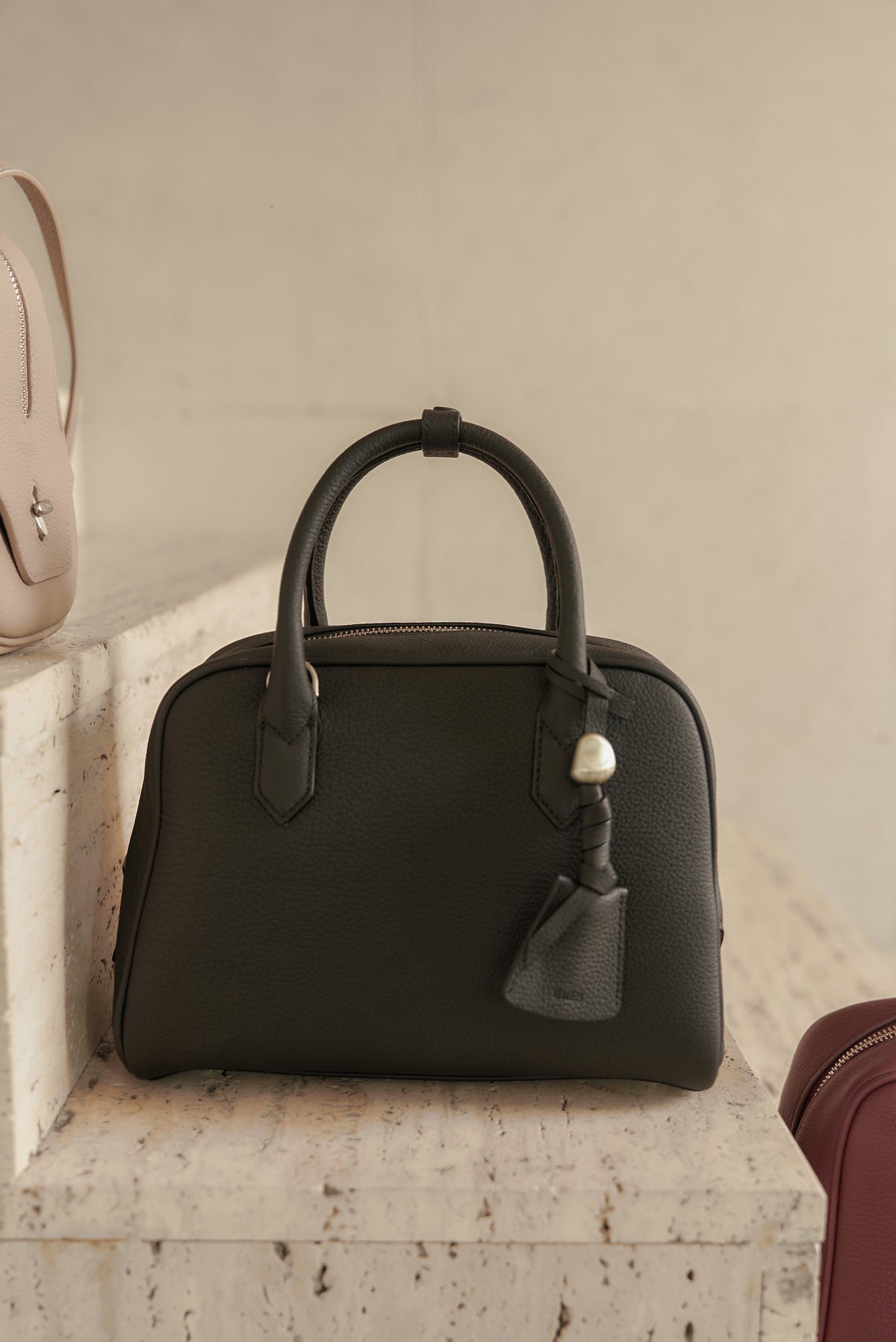 UMER_MRRV) TR Origin Boston Mini Bag Black