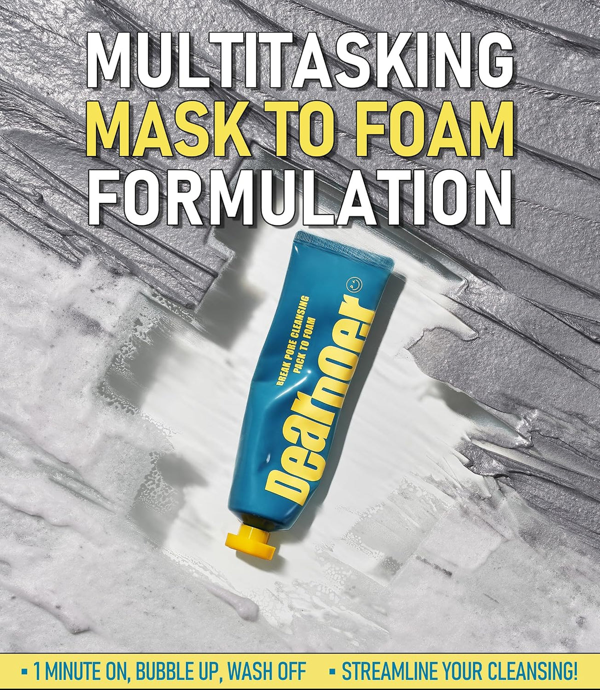 deardoer Break Pore Cleansing Pack to Foam
