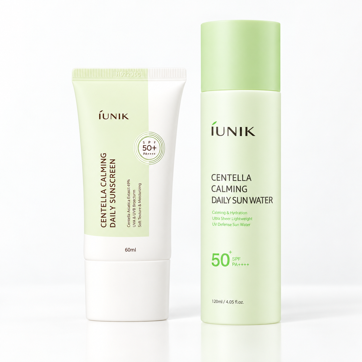 iUNIK Centella Sun Protect Duo (Centella Calming Daily Sunscreen+Centella Calming Daily Sun Water)