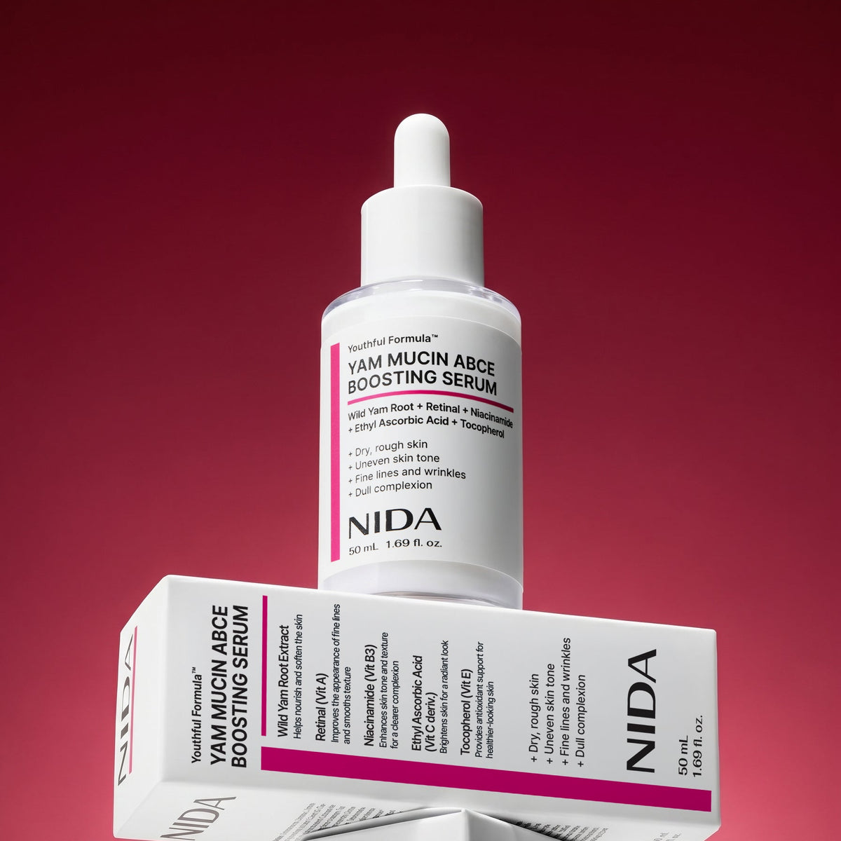NIDA Youthful Formula Yam Mucin ABCE Boosting Serum