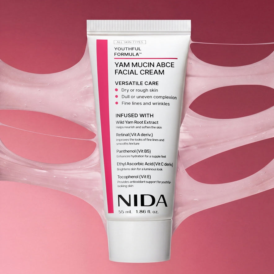 NIDA Youthful Formula Yam Mucin ABCE Facial Cream 55ml