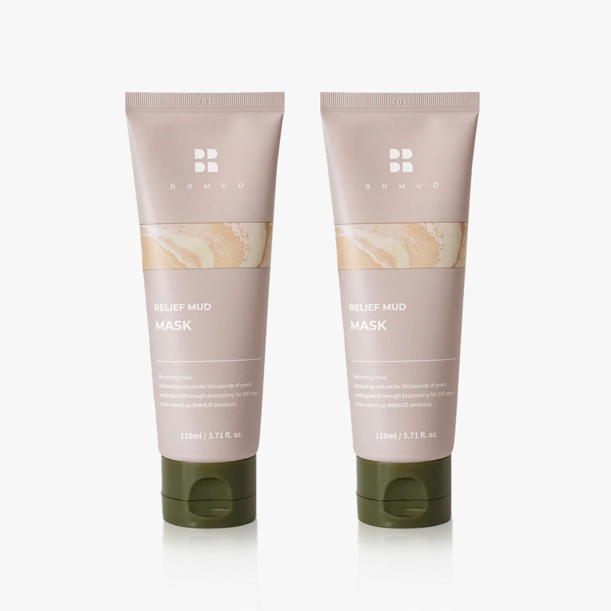 BRMUD [2SET] Relief Mud Mask 110ml x 2