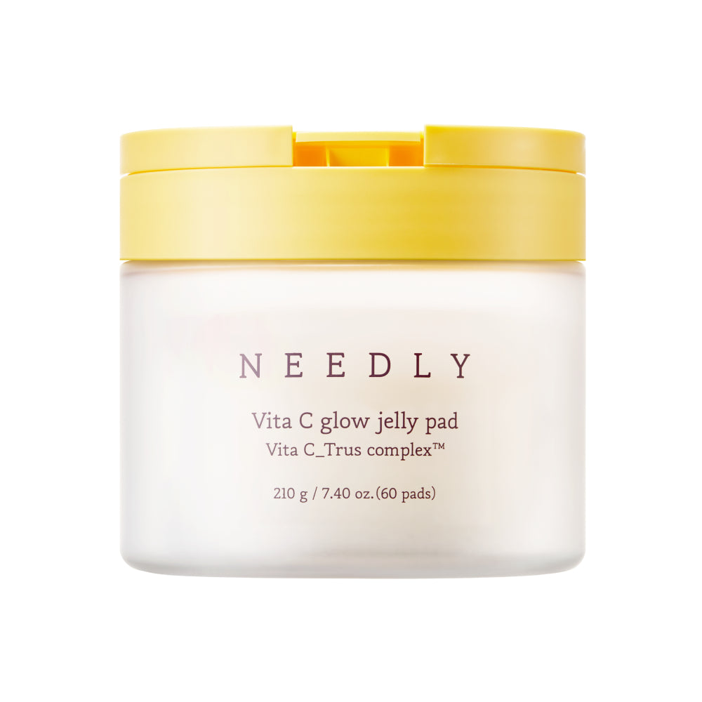 NEEDLY Vitamin Glow Pad & Sun Duo (Vita C Glow Jelly Pad (60 pads)+Youth Core Sun Serum)
