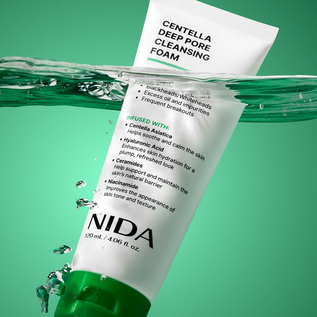 NIDA Centella Deep Pore Cleansing Foam