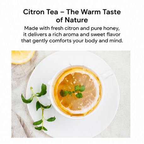 Damtuh Honey Citron Tea Mix (22g x 10 Sticks)