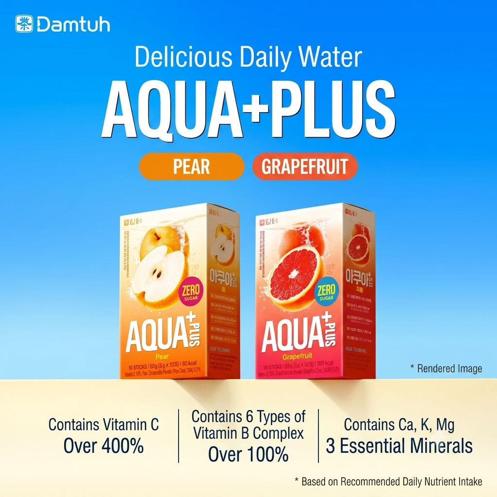 Damtuh Aqua Plus Grapefruit & Pear Duo Set