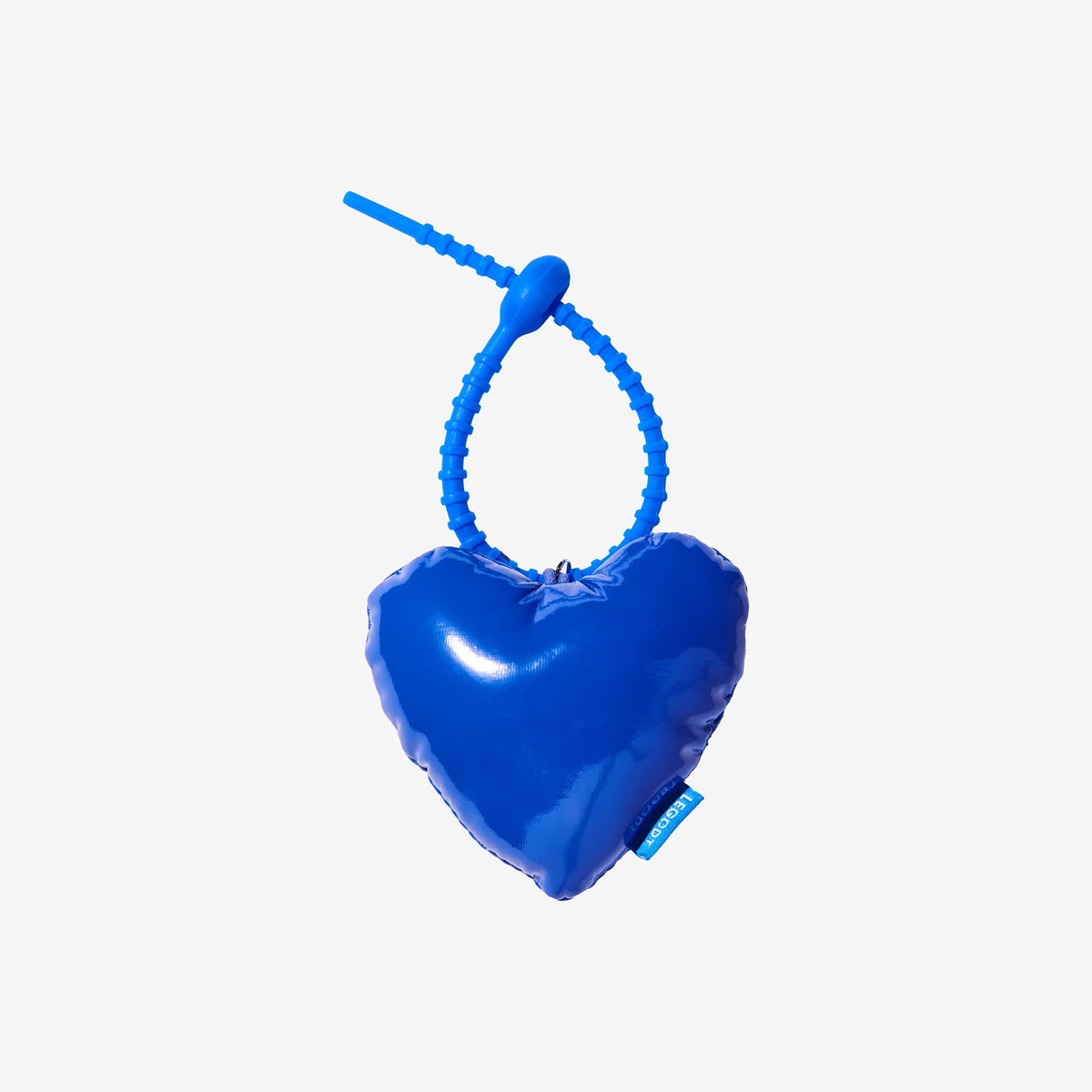LEGODT Tumbler Deco Heart Keyring: Blue