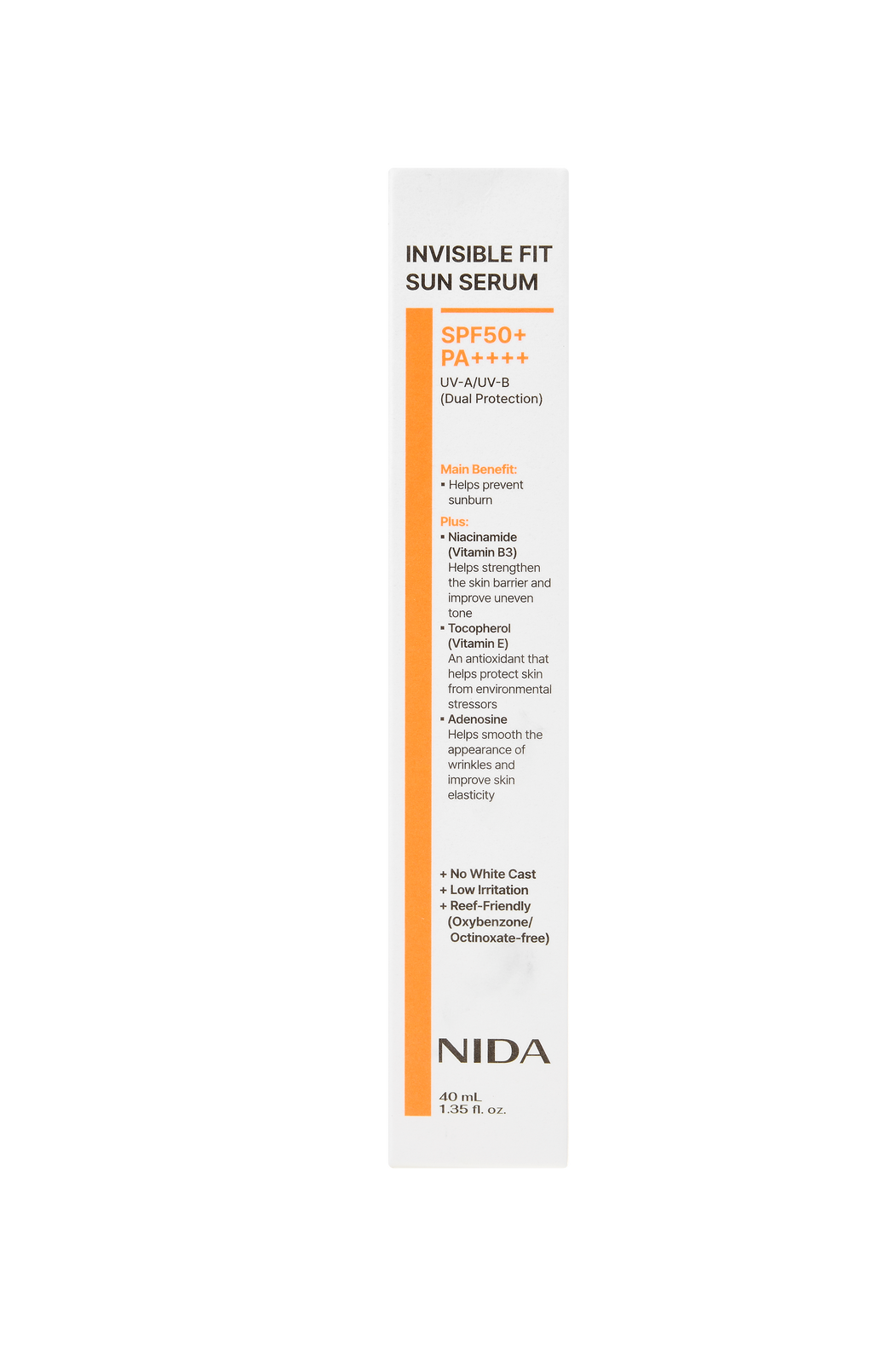 NIDA Invisible Fit Sun Serum