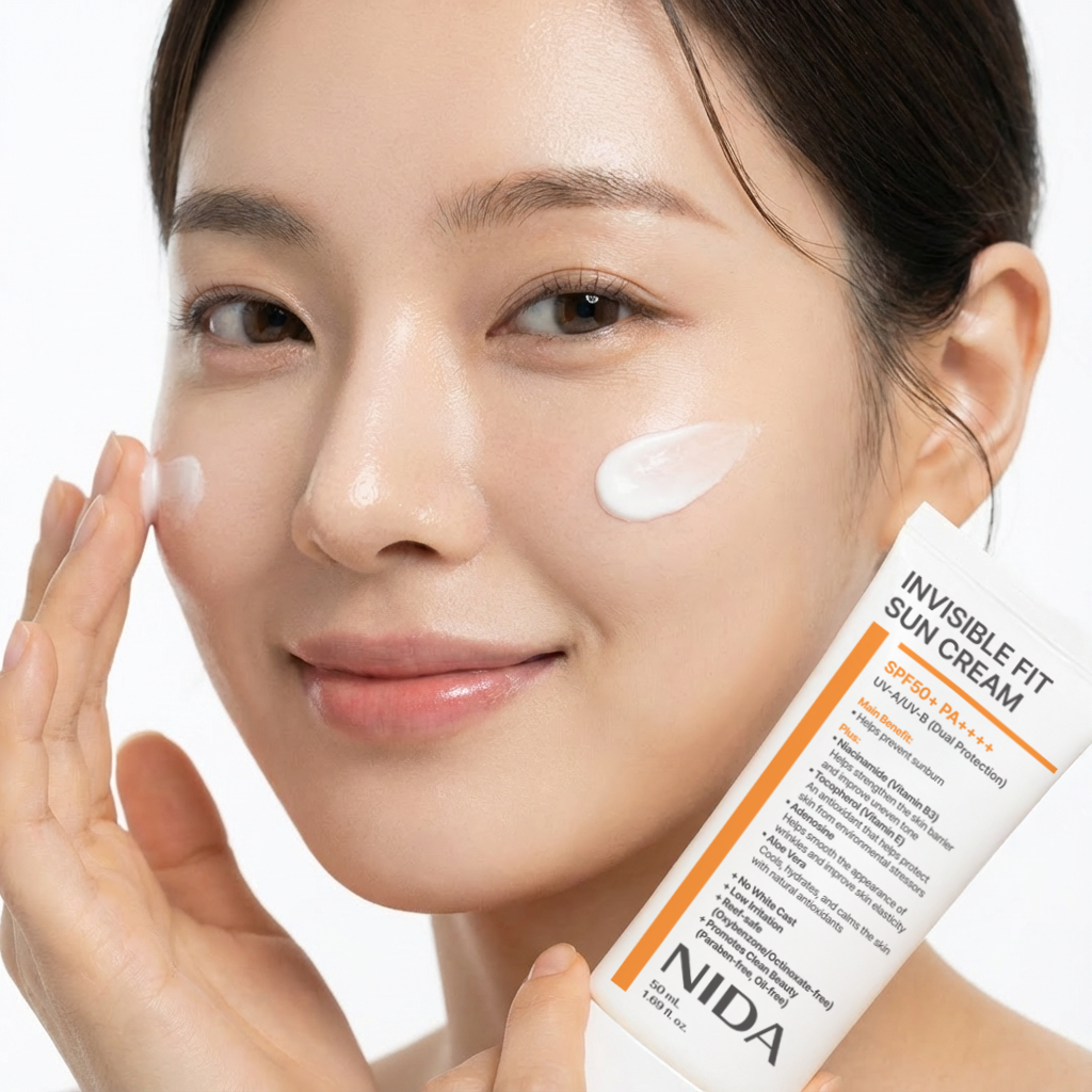 NIDA Invisible Fit Sun Cream