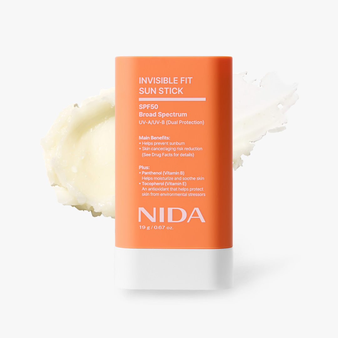 NIDA Invisible Sun Essentials Duo (Invisible Fit Sun Cream+Invisible Fit Sun Stick)