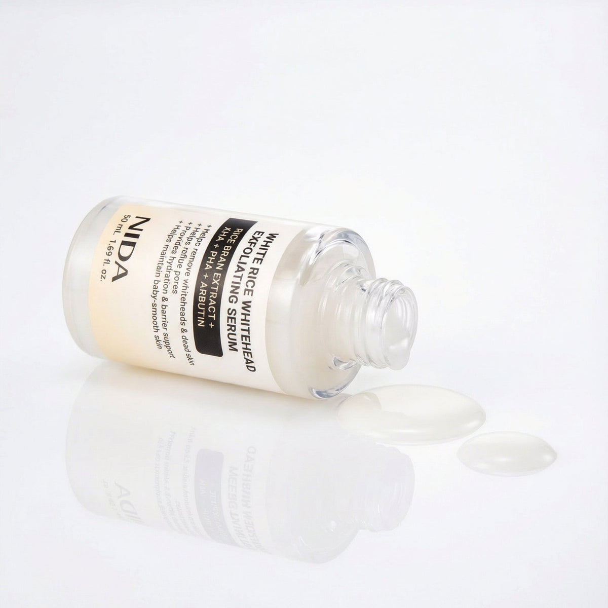 NIDA White Rice Whitehead Exfoliating Serum