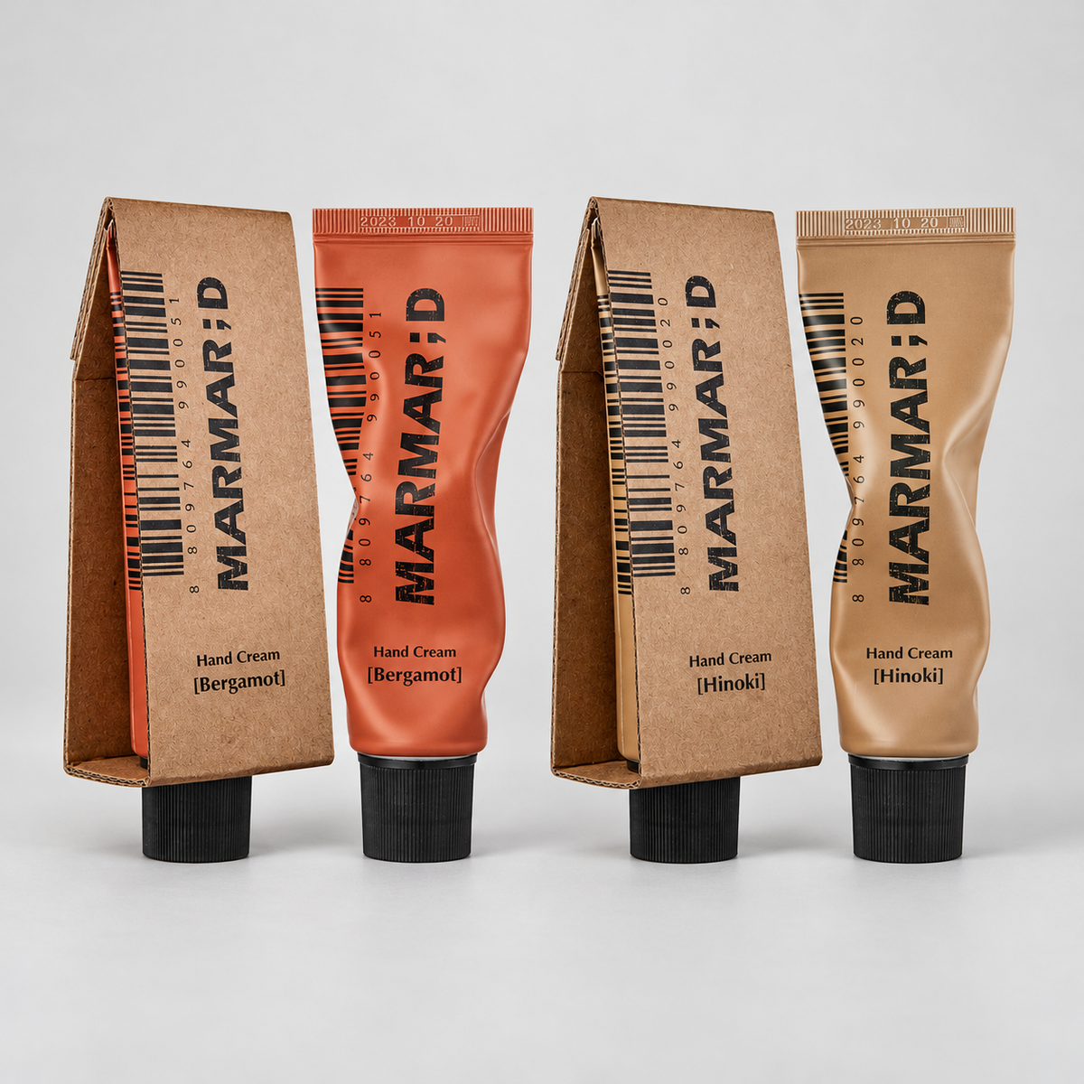 MARMARD Fresh & Woody Hand Cream Duo (Hinoki+Bergamot)