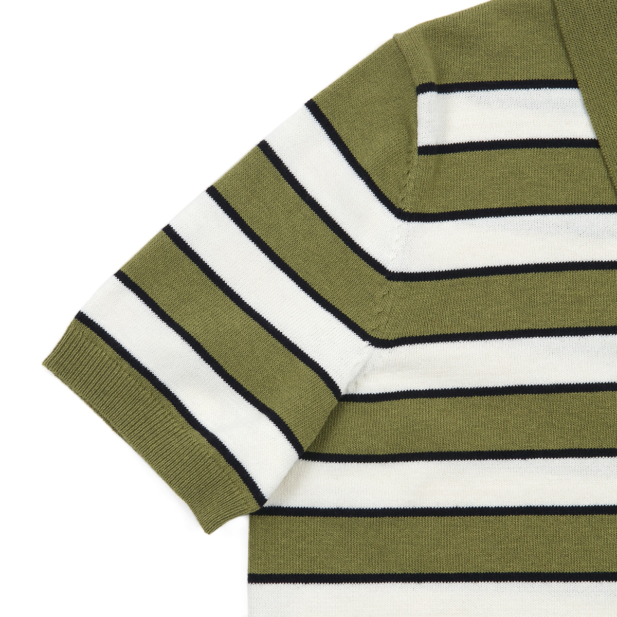 Celebshop Edition Cotton Stripe Collar Knit 3 pcs SET