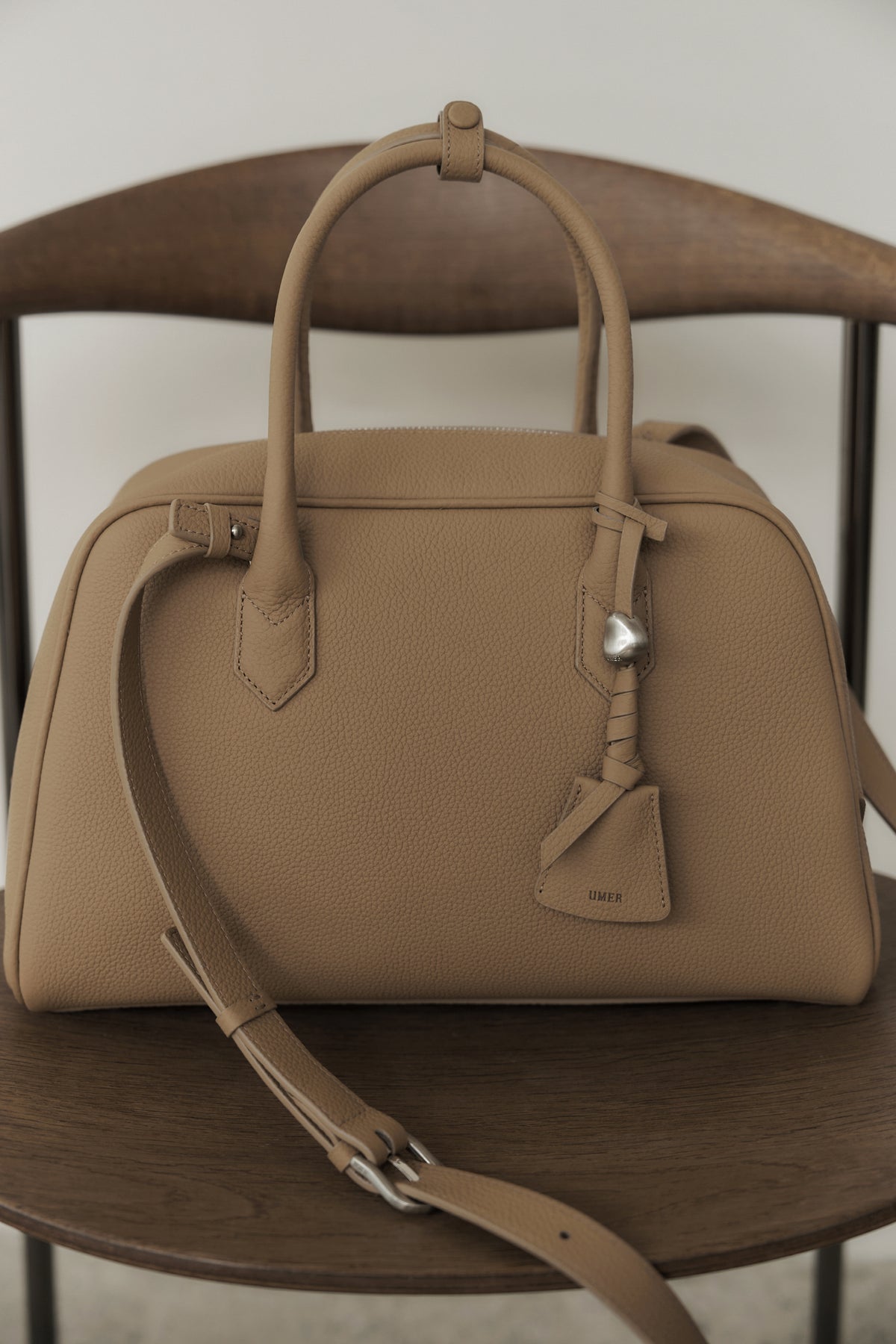 UMER_MRRV) TR Origin Boston Bag Sable Beige