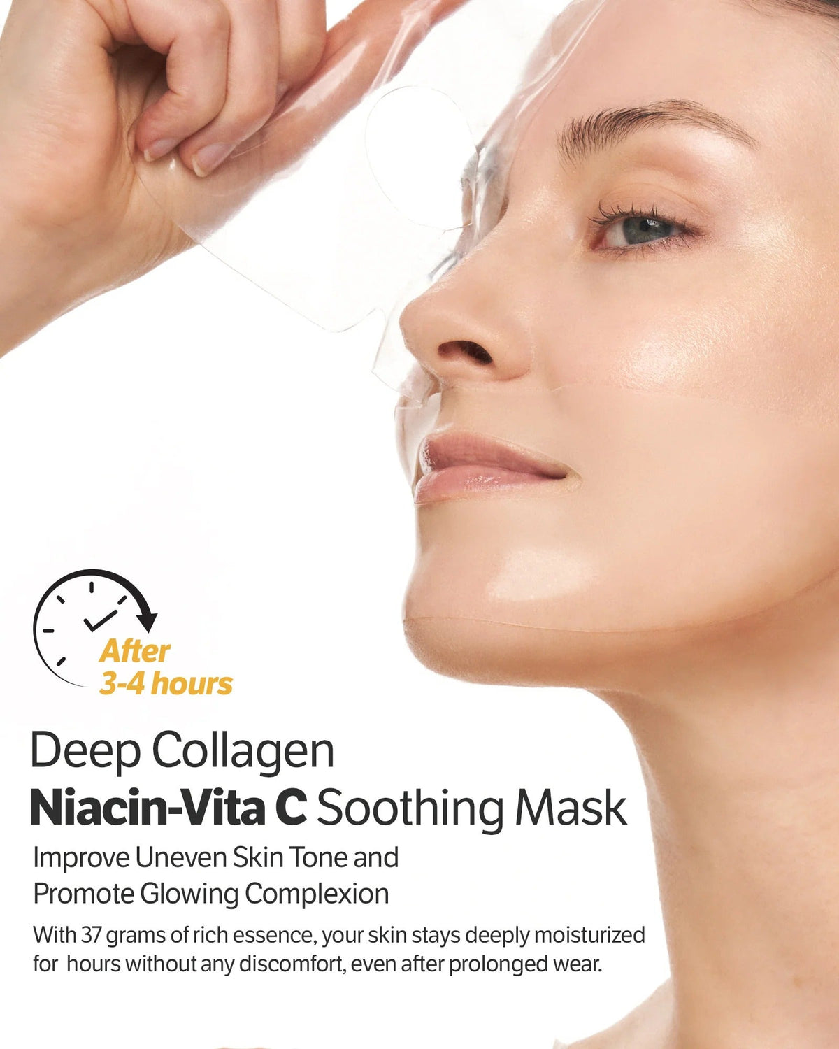 SUNGBOON Deep Collagen Niacin-Vita C Brightening Mask (37g*4ea)