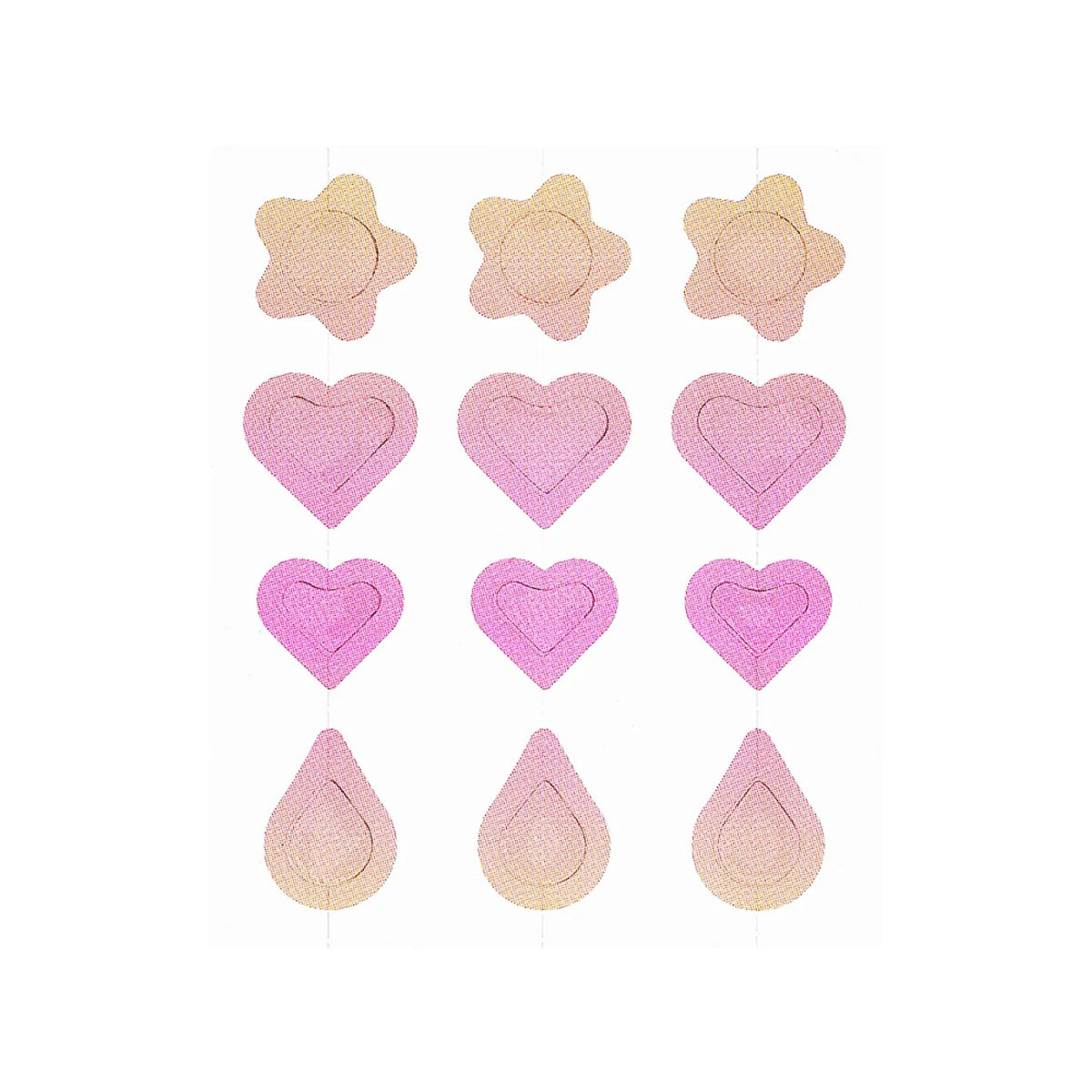 NEEDLY Patch for Blemishes Colorful 12 Patches