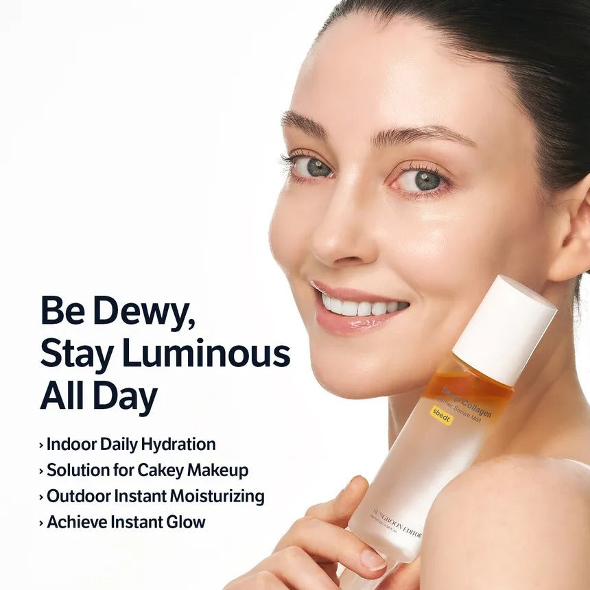SUNGBOON Deep Collagen Trial Kit 4ea (pad 15ea + mist 30ml + serum 10ml + cream 30ml)