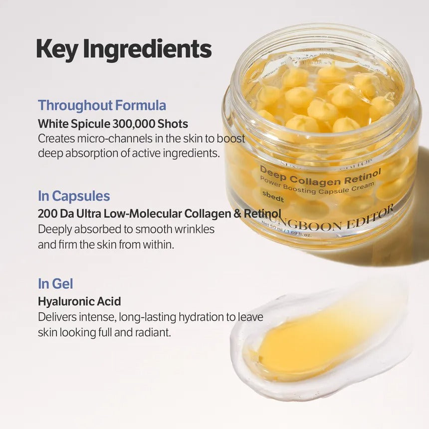 SUNGBOON Deep Collagen Trial Kit 4ea (pad 15ea + mist 30ml + serum 10ml + cream 30ml)