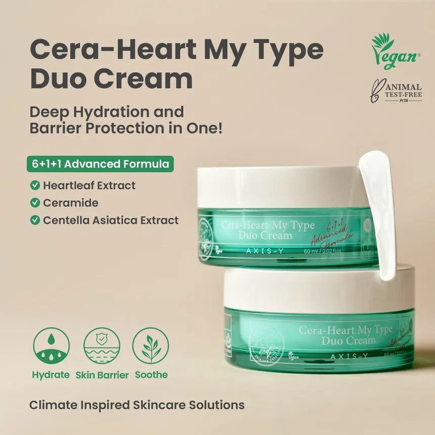 AXIS-Y Cera-Heart My Type Duo Cream 60 ml