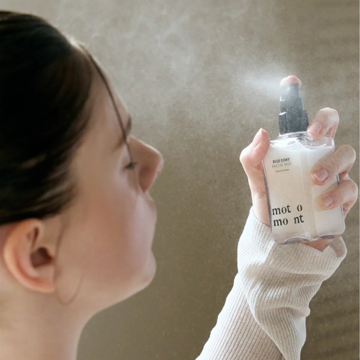 motomont Matcha Calm & Rice Dewy Facial Mist Duo