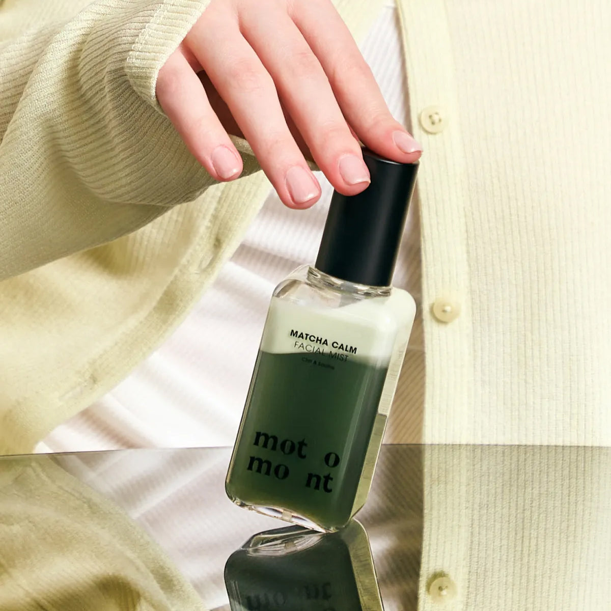 motomont Matcha Calm & Rice Dewy Facial Mist Duo