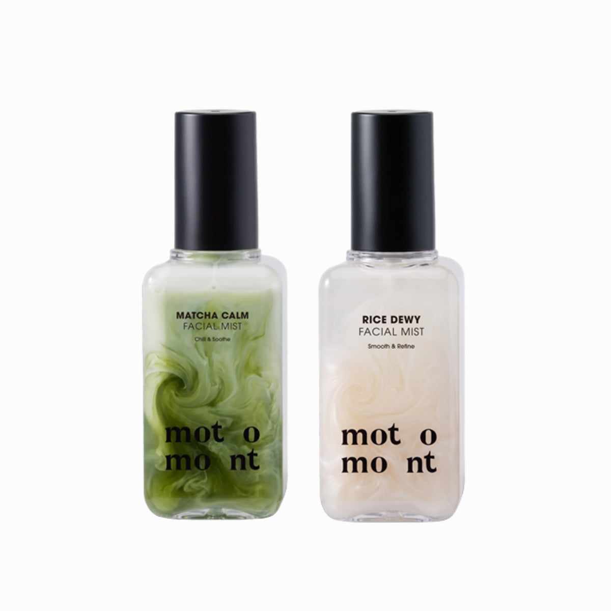motomont Matcha Calm & Rice Dewy Facial Mist Duo